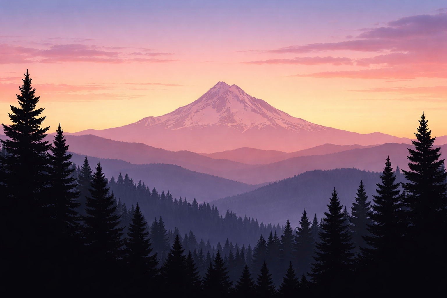 Mt Hood Landscape